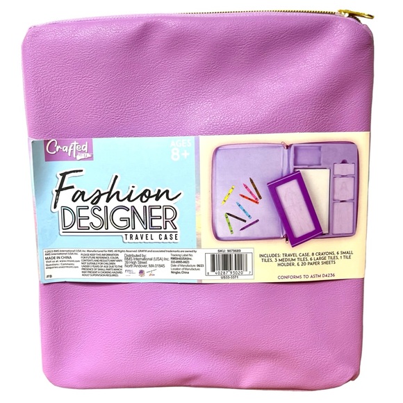 Crafted by U Fashion Designer Sketch Travel Set for Girls - Picture 8 of 11